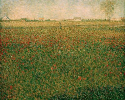 La Luzerne, Saint-Denis by Georges Seurat